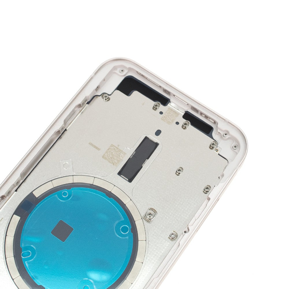 Rear Housing for iPhone 13 (NO LOGO)-White Rear Housing for iPhone 13 (NO LOGO)-White